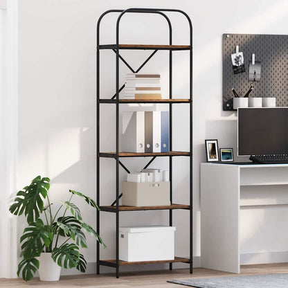 vidaXL Bücherregal Altholz 60 x 30 x 183 cm Holzwerkstoff