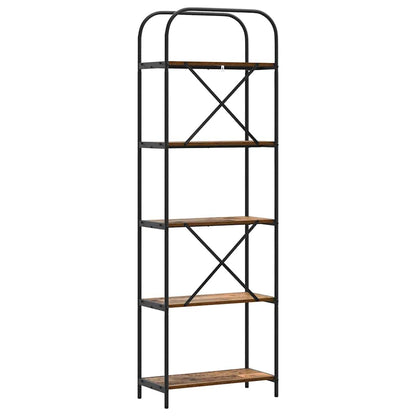 vidaXL Bücherregal Altholz 60 x 30 x 183 cm Holzwerkstoff