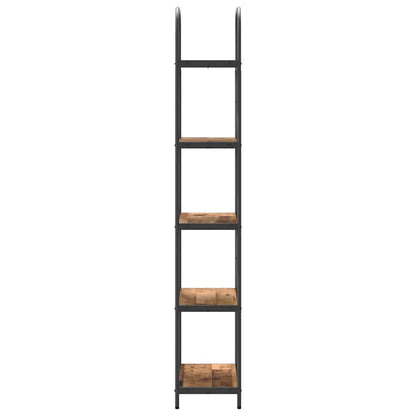 vidaXL Bücherregal Altholz 60 x 30 x 183 cm Holzwerkstoff