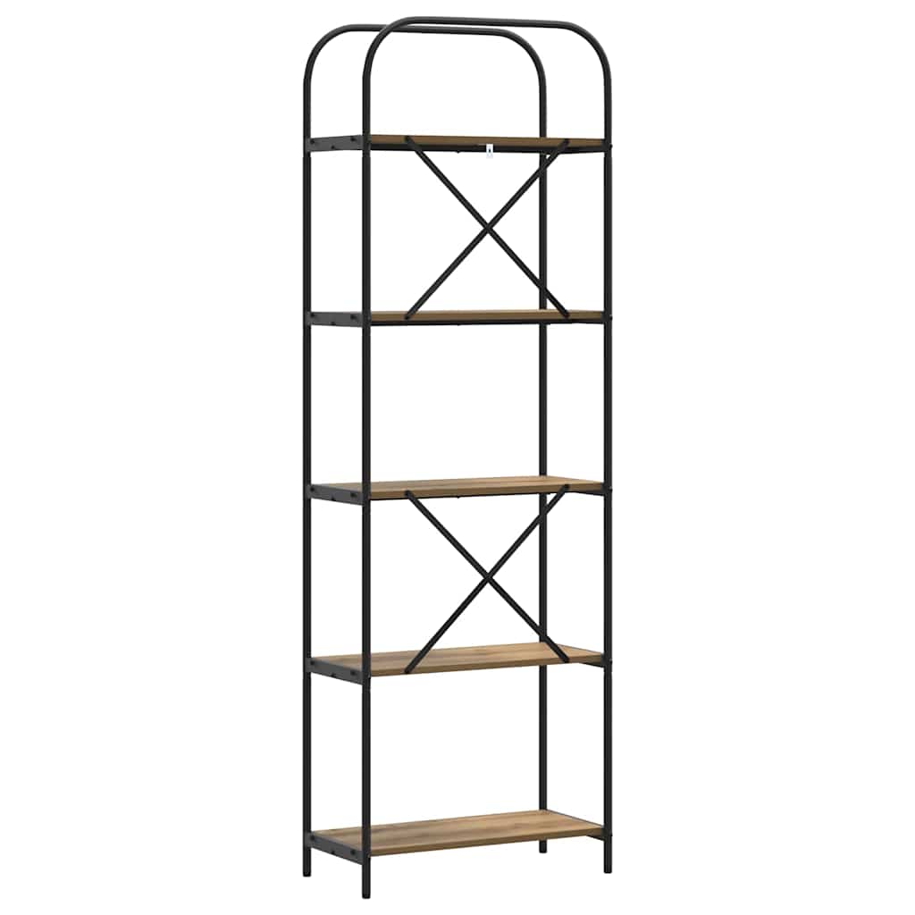 Bücherregal Artisan-Eiche 60 x 30 x 183 cm Holzwerkstoff