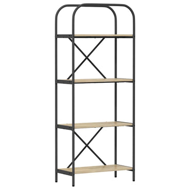 vidaXL Bücherregal Sonoma-Eiche 60 x 30 x 146 cm Holzwerkstoff