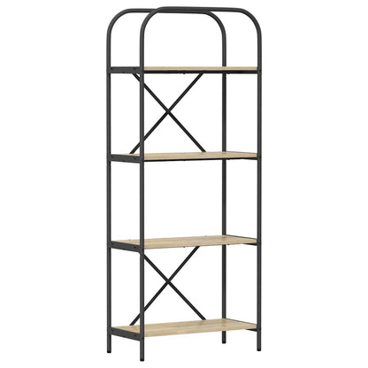 Bücherregal Sonoma-Eiche 60 x 30 x 146 cm Holzwerkstoff