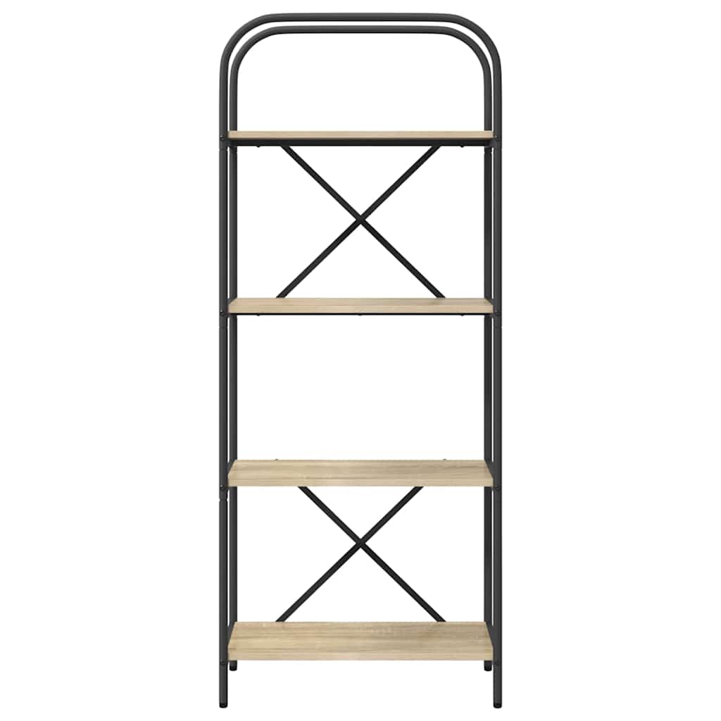 Bücherregal Sonoma-Eiche 60 x 30 x 146 cm Holzwerkstoff