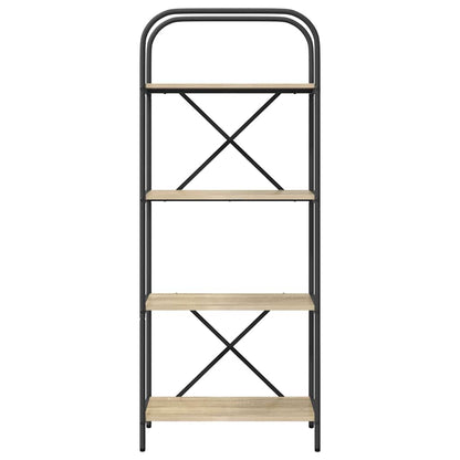 Bücherregal Sonoma-Eiche 60 x 30 x 146 cm Holzwerkstoff