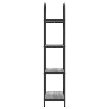 vidaXL Bibliothèque gris Sonoma 60 x 30 x 146 cm Aggloméré