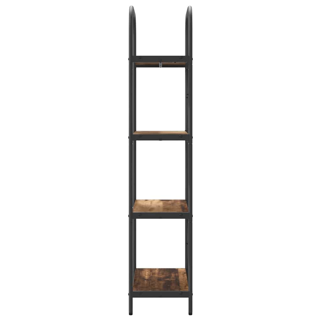 vidaXL Bibliothèque en bois de récupération 60 x 30 x 146 cm Bois d'ingénierie