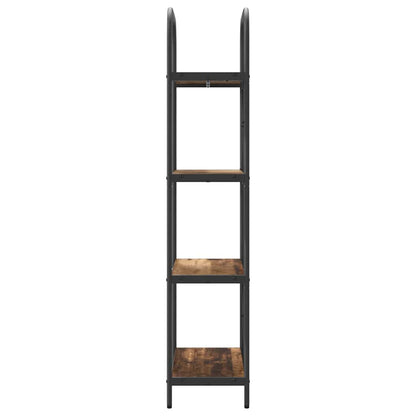 vidaXL Bibliothèque en bois de récupération 60 x 30 x 146 cm Bois d'ingénierie