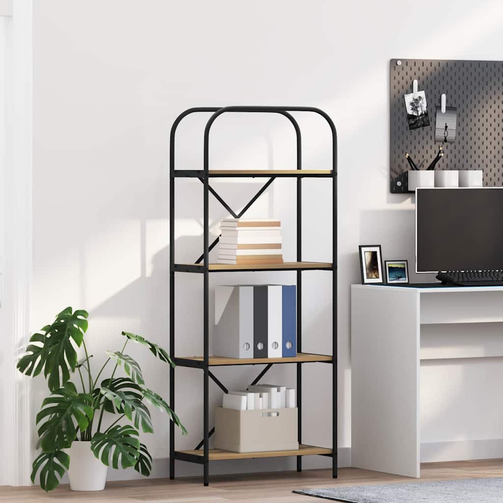 Bücherregal Artisan-Eiche 60 x 30 x 146 cm Holzwerkstoff