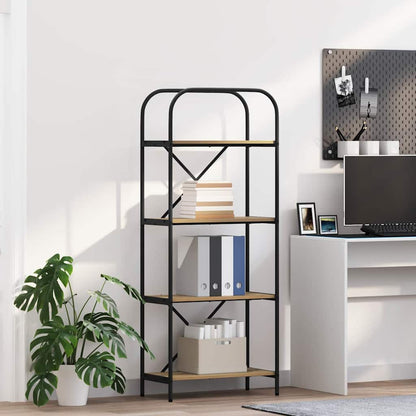 Bücherregal Artisan-Eiche 60 x 30 x 146 cm Holzwerkstoff