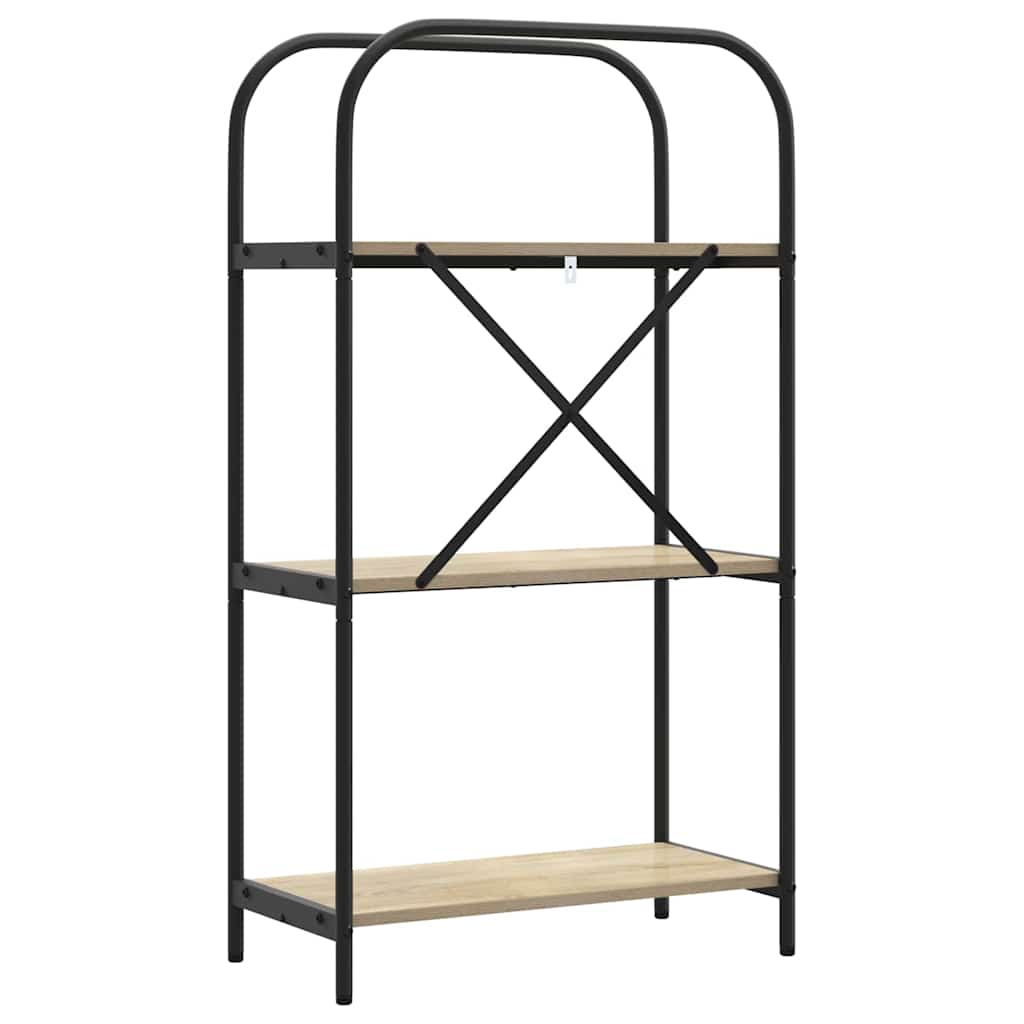 Bücherregal Sonoma-Eiche 60 x 30 x 109 cm Holzwerkstoff