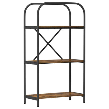 vidaXL Bibliothèque Chêne fumé 60 x 30 x 109 cm Bois d'ingénierie