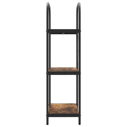 vidaXL Bibliothèque Chêne fumé 60 x 30 x 109 cm Bois d'ingénierie