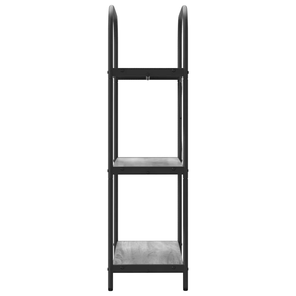 Bücherregal Graues Sonoma 60 x 30 x 109 cm Holzwerkstoff