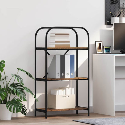 vidaXL Étagère à livres en bois de récupération 60 x 30 x 109 cm Bois d'ingénierie
