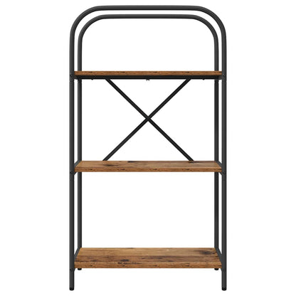 vidaXL Étagère à livres en bois de récupération 60 x 30 x 109 cm Bois d'ingénierie