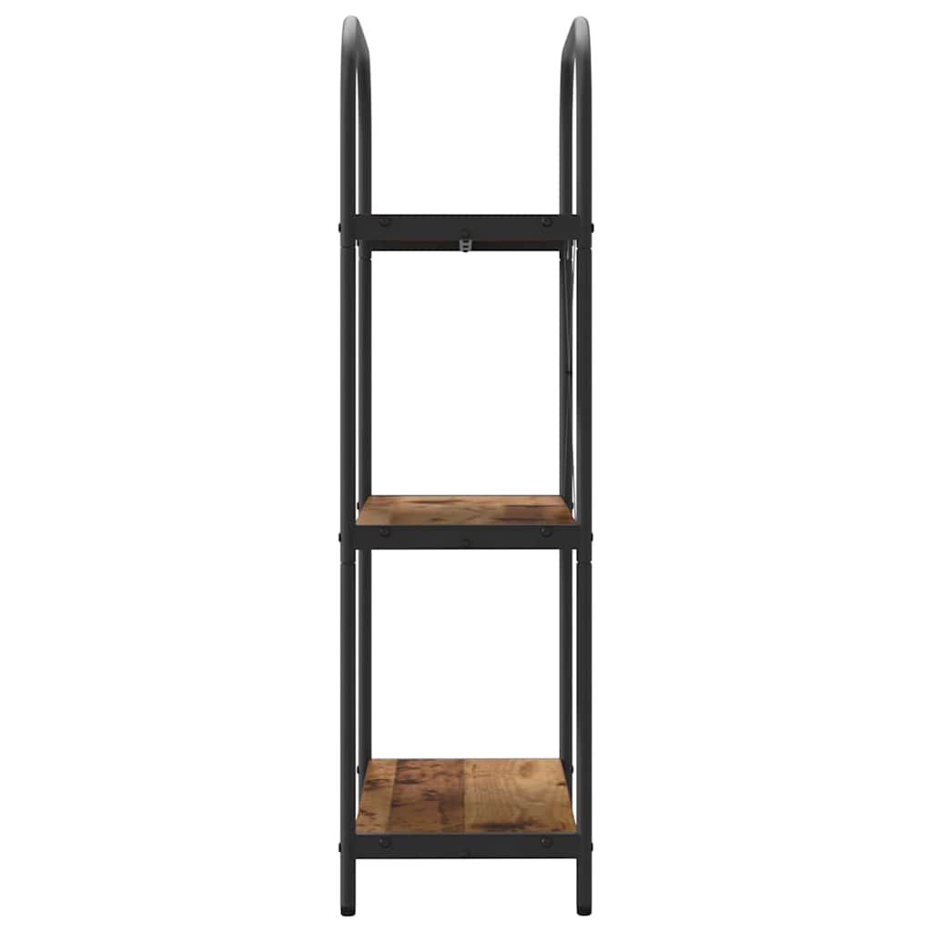 vidaXL Étagère à livres en bois de récupération 60 x 30 x 109 cm Bois d'ingénierie