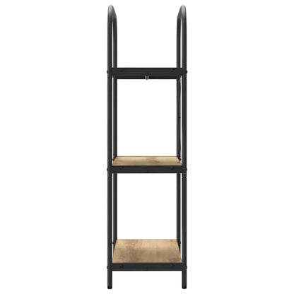 vidaXL Bibliothèque chêne artisan 60 x 30 x 109 cm, bois d'ingénierie