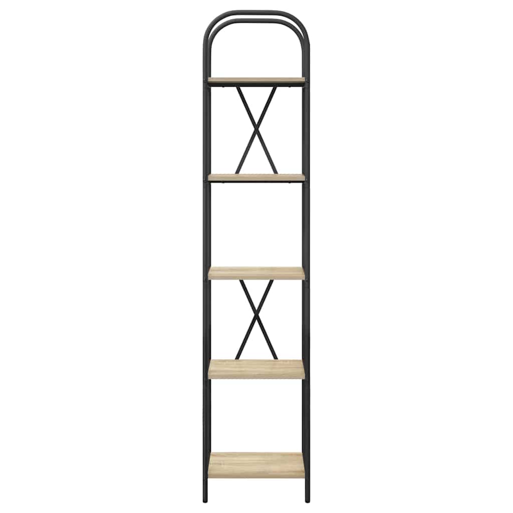 Bücherregal Sonoma-Eiche 40 x 30 x 183 cm Holzwerkstoff