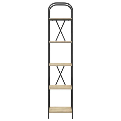 Bücherregal Sonoma-Eiche 40 x 30 x 183 cm Holzwerkstoff