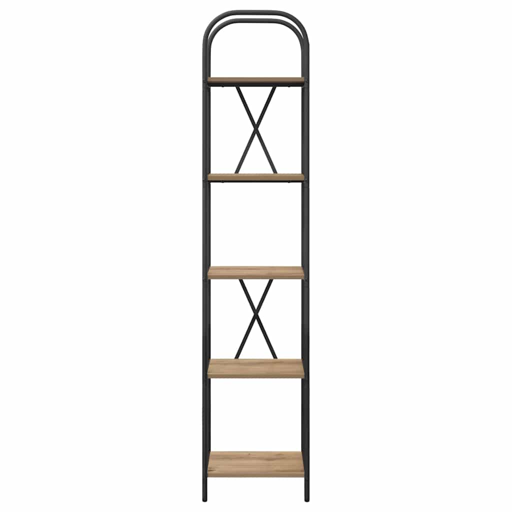 Bücherregal Artisan-Eiche 40 x 30 x 183 cm Holzwerkstoff