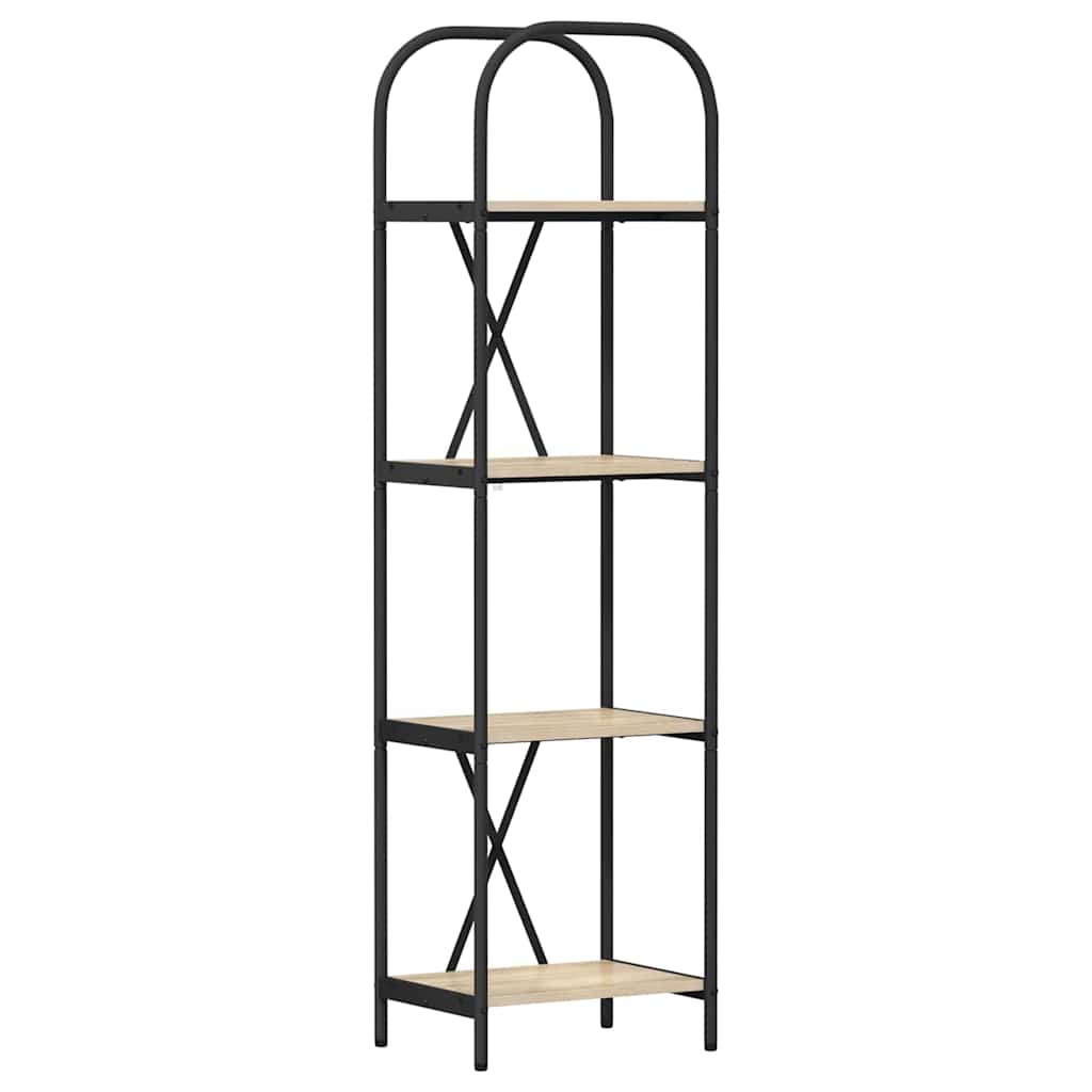 Bücherregal Sonoma-Eiche 40 x 30 x 146 cm Holzwerkstoff