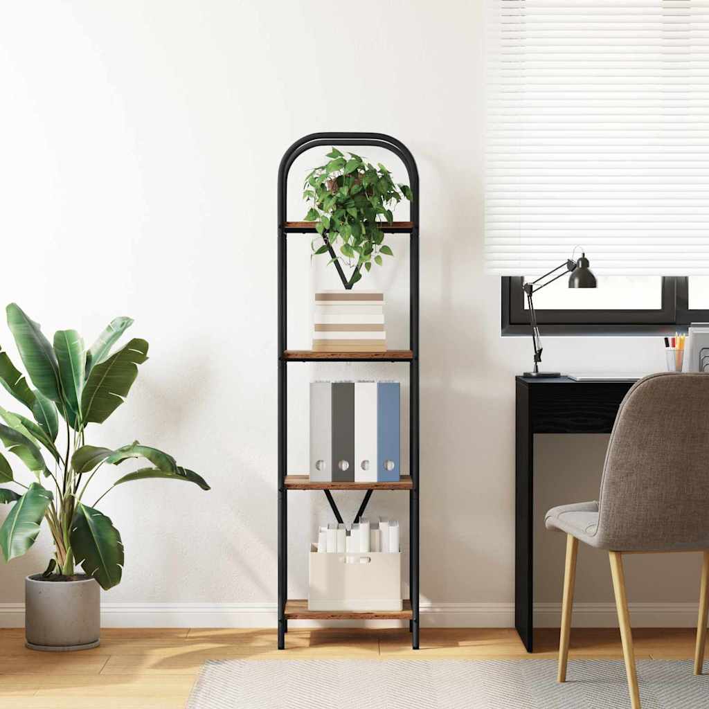 vidaXL Bücherregal Altholz 40 x 30 x 146 cm Holzwerkstoff