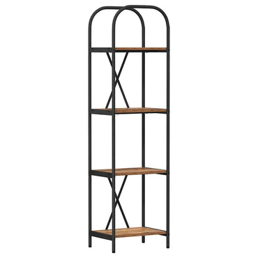 vidaXL Bücherregal Altholz 40 x 30 x 146 cm Holzwerkstoff