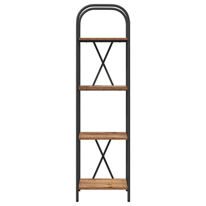 vidaXL Bücherregal Altholz 40 x 30 x 146 cm Holzwerkstoff