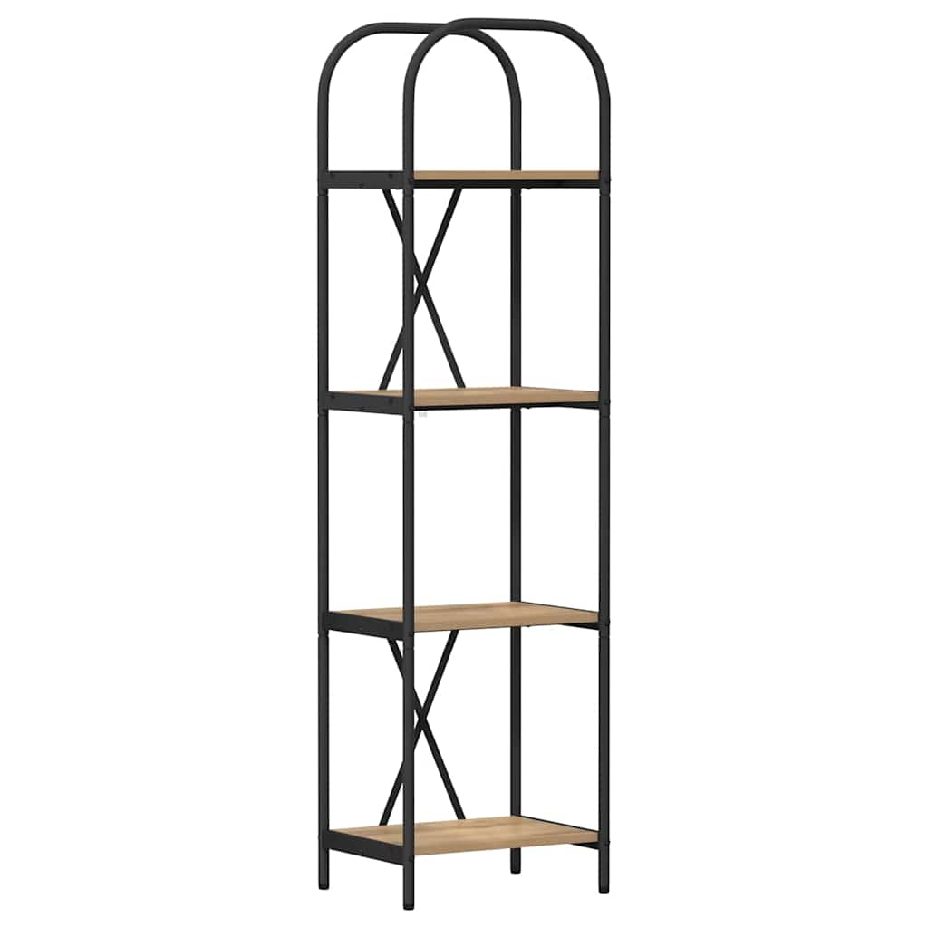 Bücherregal Artisan-Eiche 40 x 30 x 146 cm Holzwerkstoff