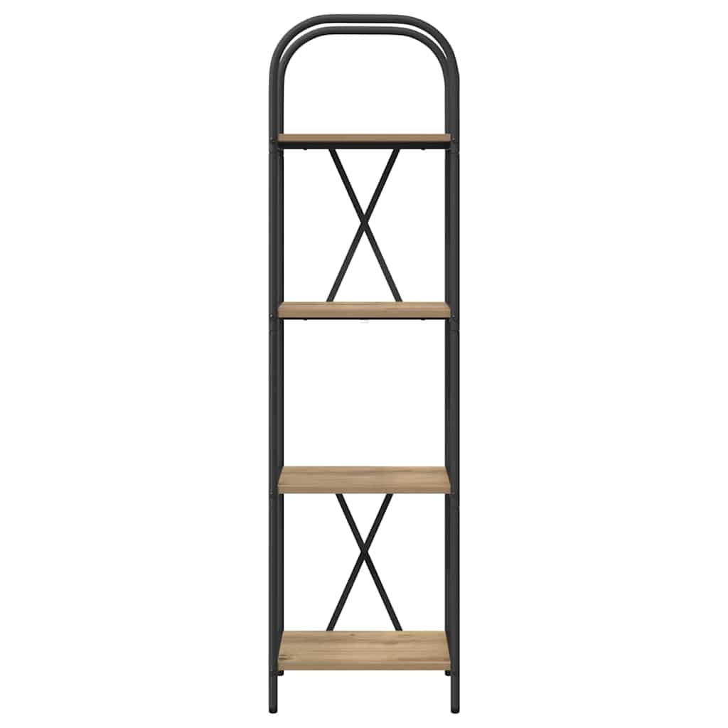 Bücherregal Artisan-Eiche 40 x 30 x 146 cm Holzwerkstoff