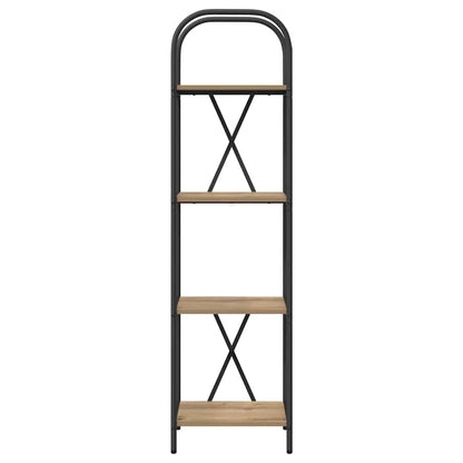 Bücherregal Artisan-Eiche 40 x 30 x 146 cm Holzwerkstoff