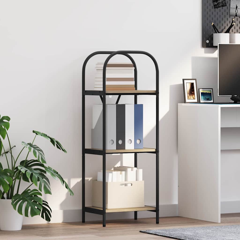 Bücherregal Sonoma-Eiche 40 x 30 x 109 cm Holzwerkstoff