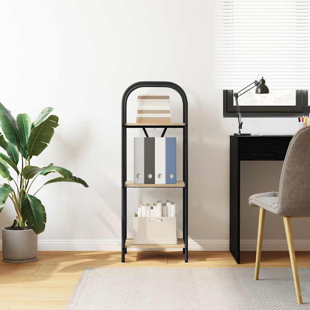 Bücherregal Sonoma-Eiche 40 x 30 x 109 cm Holzwerkstoff