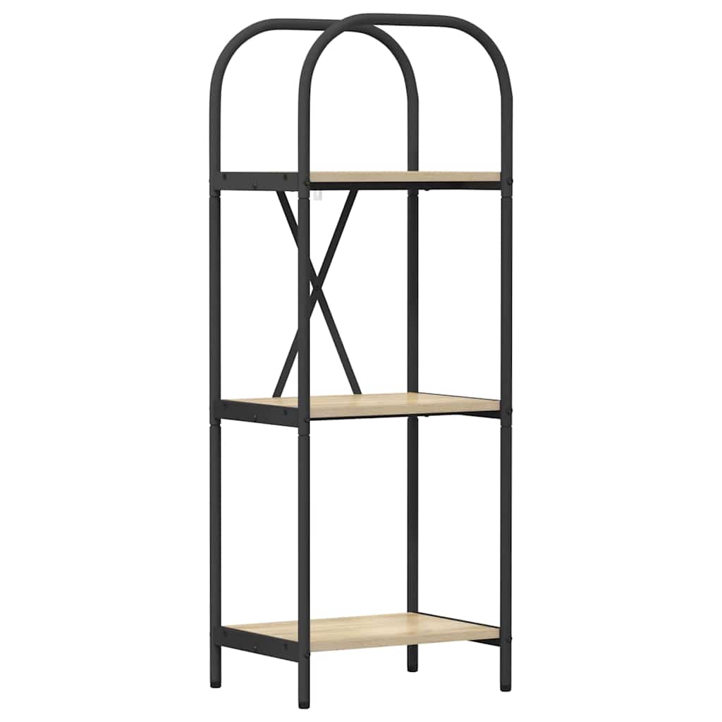 Bücherregal Sonoma-Eiche 40 x 30 x 109 cm Holzwerkstoff