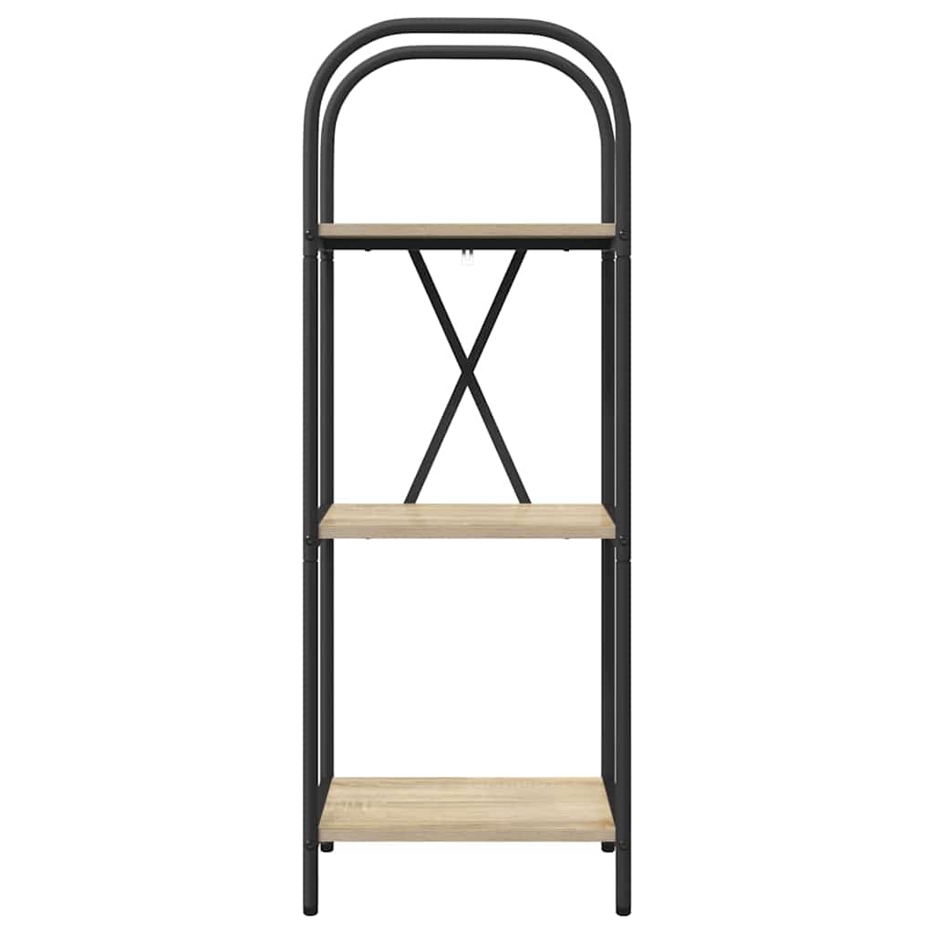 Bücherregal Sonoma-Eiche 40 x 30 x 109 cm Holzwerkstoff