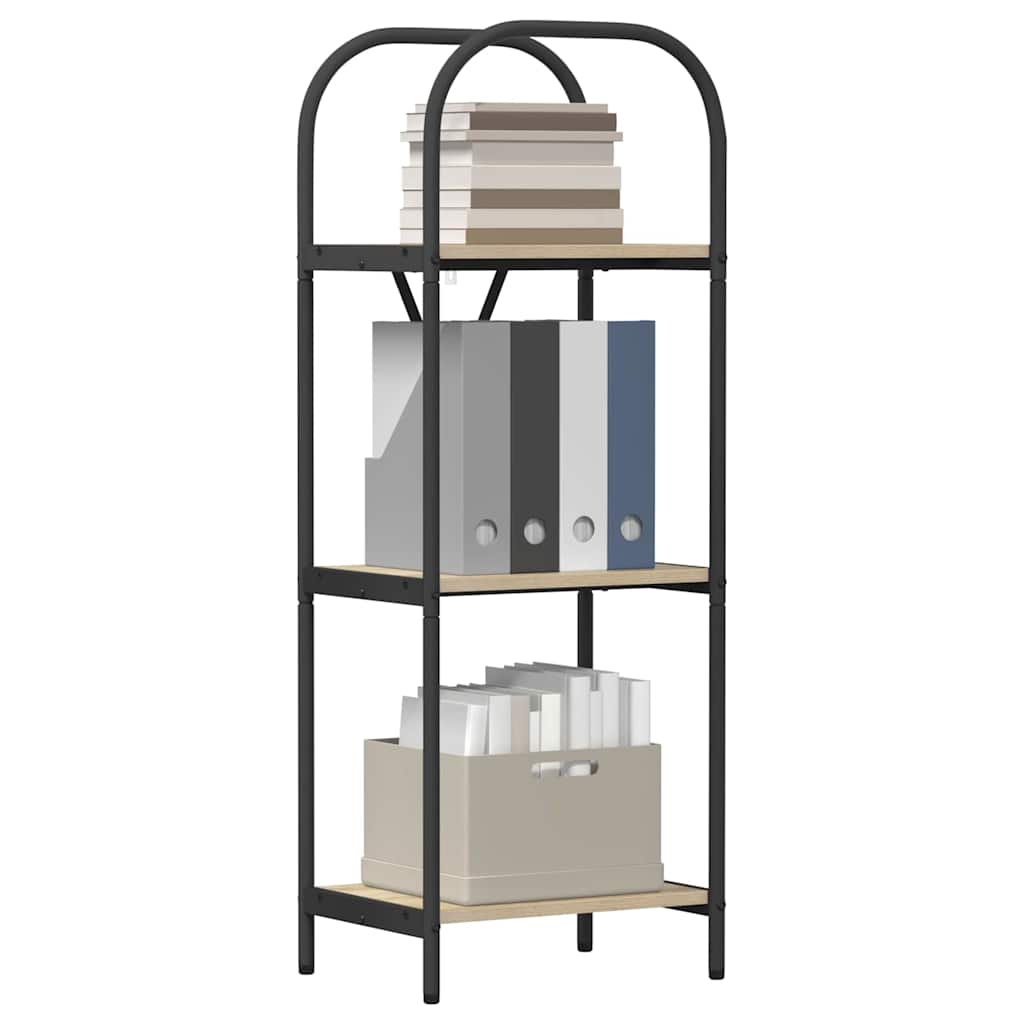 Bücherregal Sonoma-Eiche 40 x 30 x 109 cm Holzwerkstoff