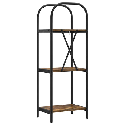 Bücherregal Geräucherte Eiche 40 x 30 x 109 cm Holzwerkstoff