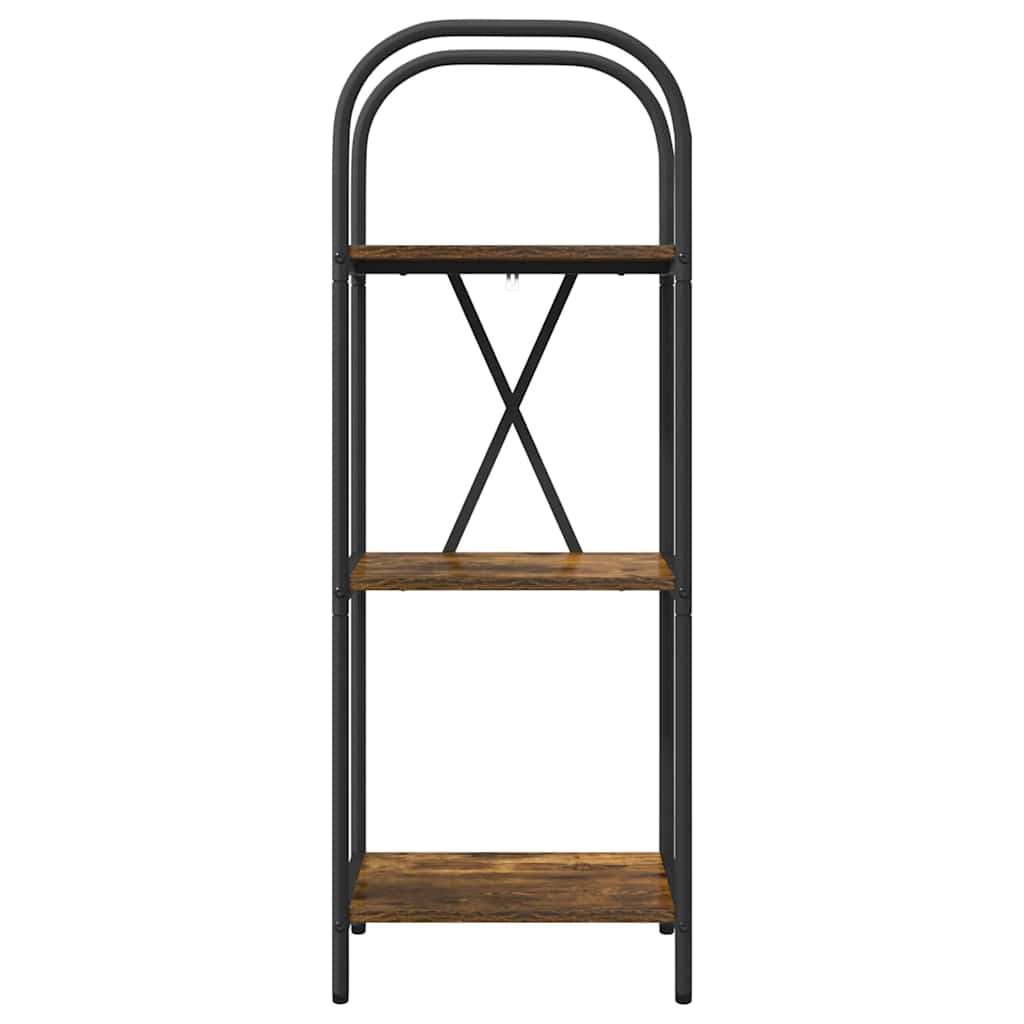 Bücherregal Geräucherte Eiche 40 x 30 x 109 cm Holzwerkstoff