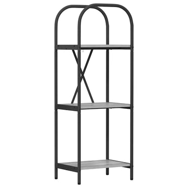 vidaXL Bücherregal Graues Sonoma 40 x 30 x 109 cm Holzwerkstoff