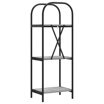 vidaXL Bücherregal Graues Sonoma 40 x 30 x 109 cm Holzwerkstoff