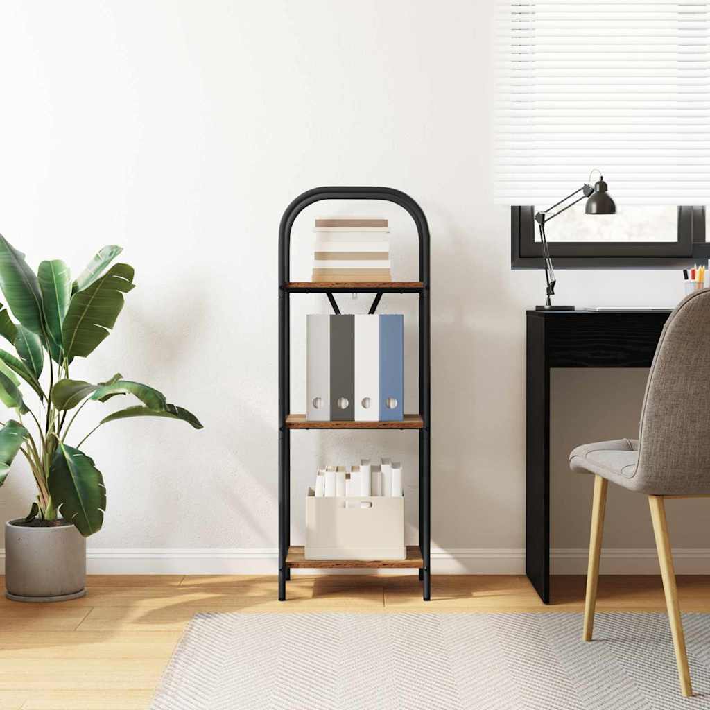 vidaXL Bücherregal Altholz 40 x 30 x 109 cm Holzwerkstoff