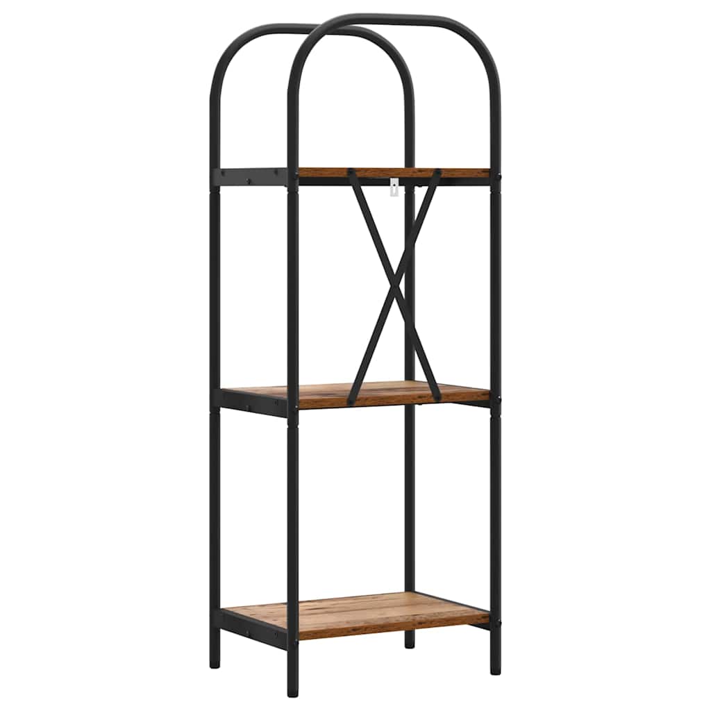 vidaXL Bücherregal Altholz 40 x 30 x 109 cm Holzwerkstoff