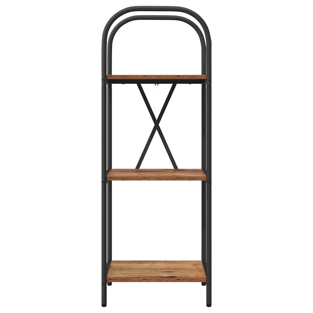 vidaXL Bücherregal Altholz 40 x 30 x 109 cm Holzwerkstoff