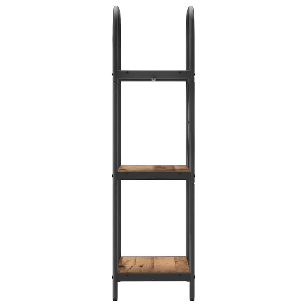 vidaXL Bücherregal Altholz 40 x 30 x 109 cm Holzwerkstoff