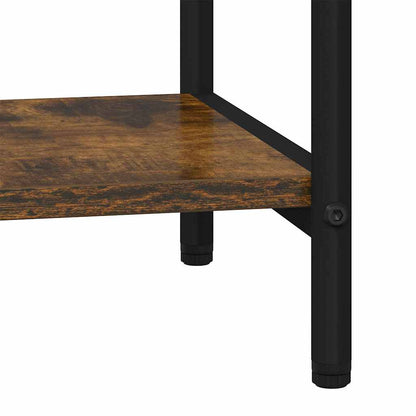 vidaXL Bücherregal Geräucherte Eiche 80 x 30 x 183 cm Holzwerkstoff