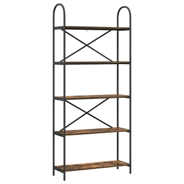 vidaXL Bücherregal Geräucherte Eiche 80 x 30 x 183 cm Holzwerkstoff