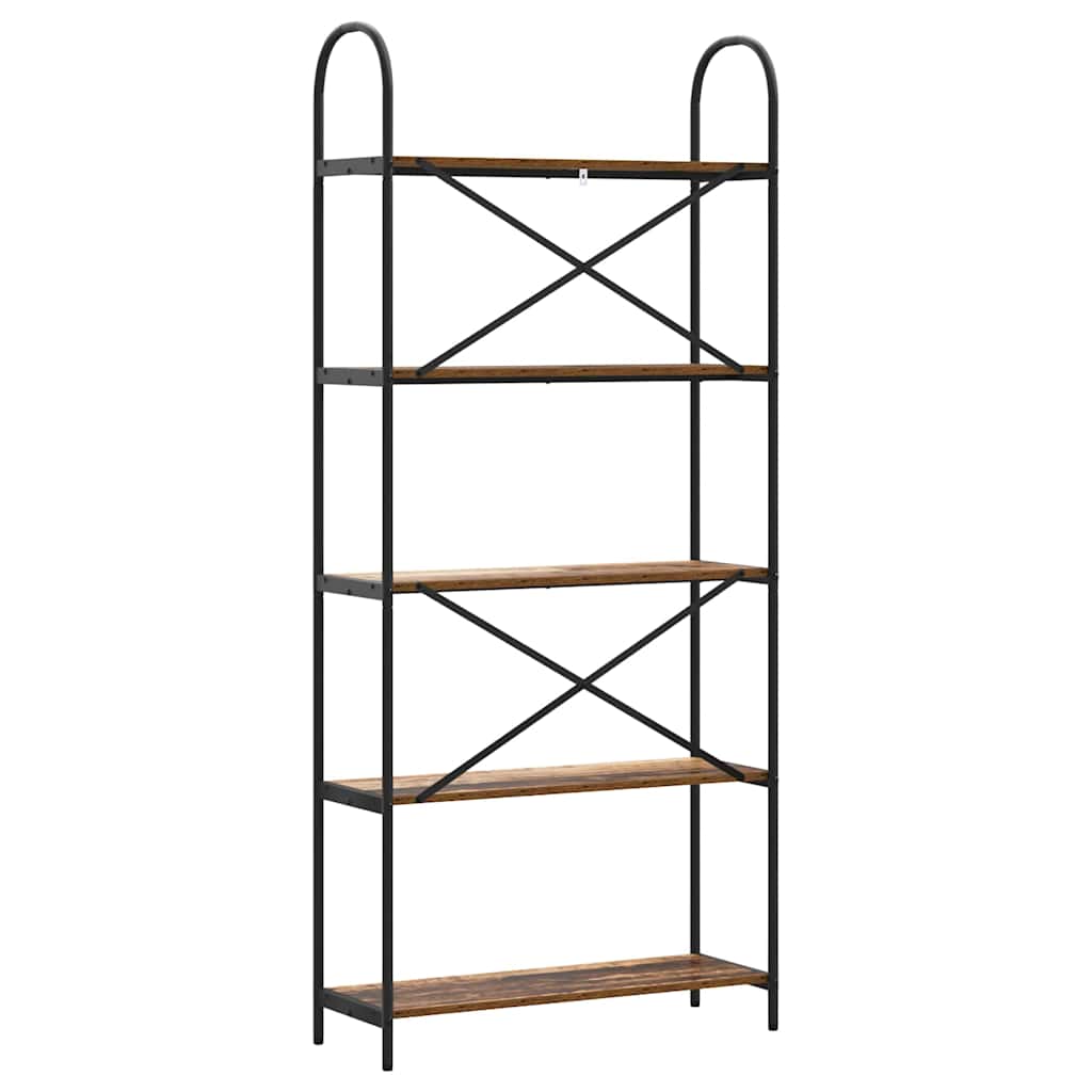 vidaXL Bücherregal Altholz 80 x 30 x 183 cm Holzwerkstoff