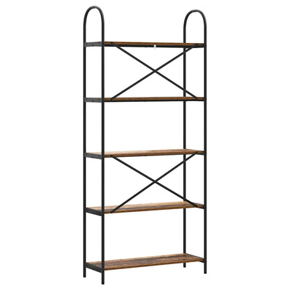 vidaXL Bücherregal Altholz 80 x 30 x 183 cm Holzwerkstoff