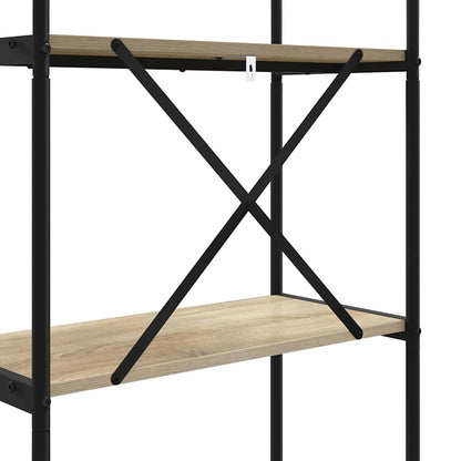 vidaXL Bücherregal Sonoma-Eiche 80 x 30 x 146 cm Holzwerkstoff