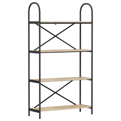 vidaXL Bücherregal Sonoma-Eiche 80 x 30 x 146 cm Holzwerkstoff